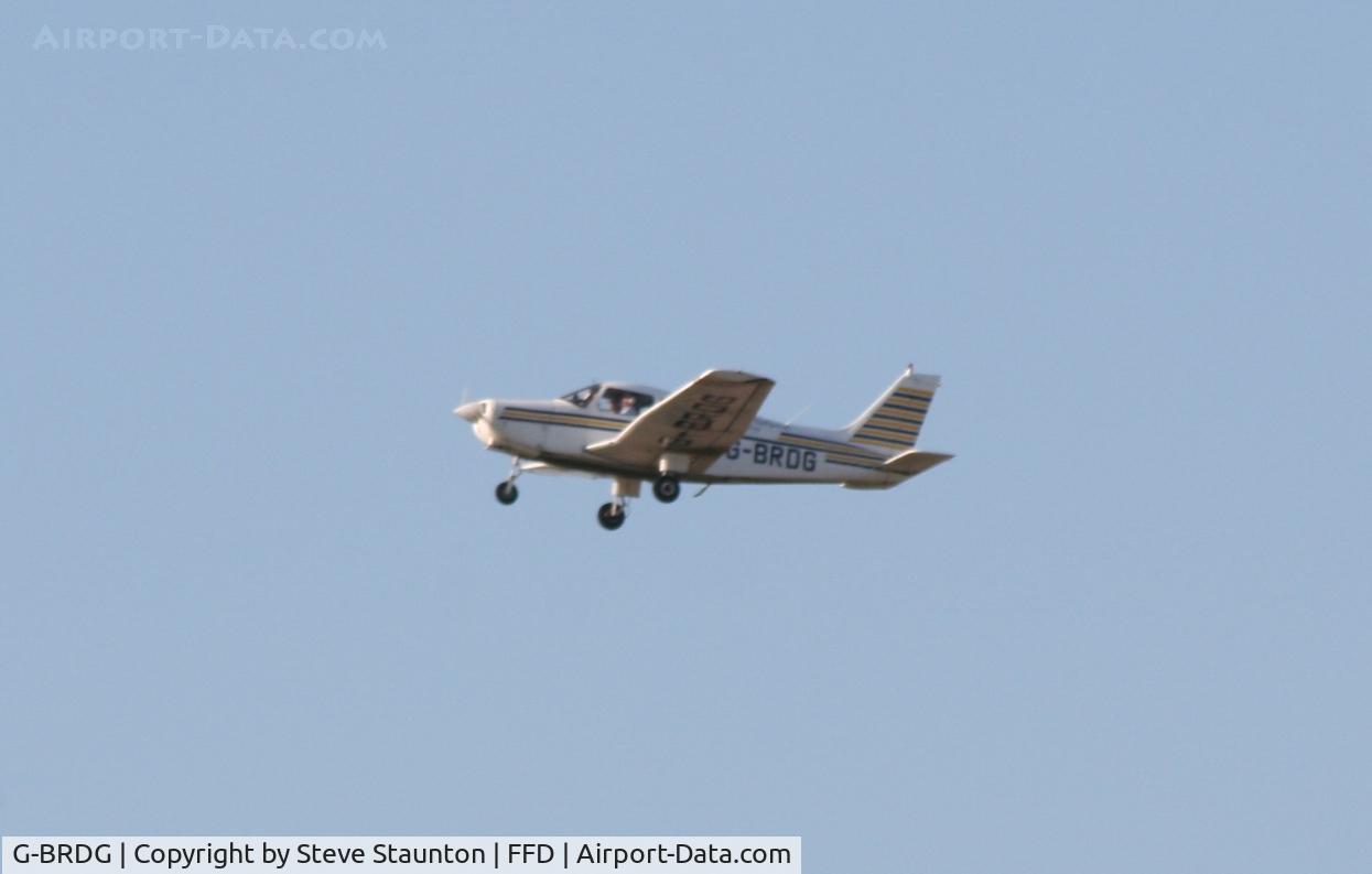 G-BRDG, 1977 Piper PA-28-161 Cherokee Warrior II C/N 28-7816047, Royal International Air Tattoo 2006