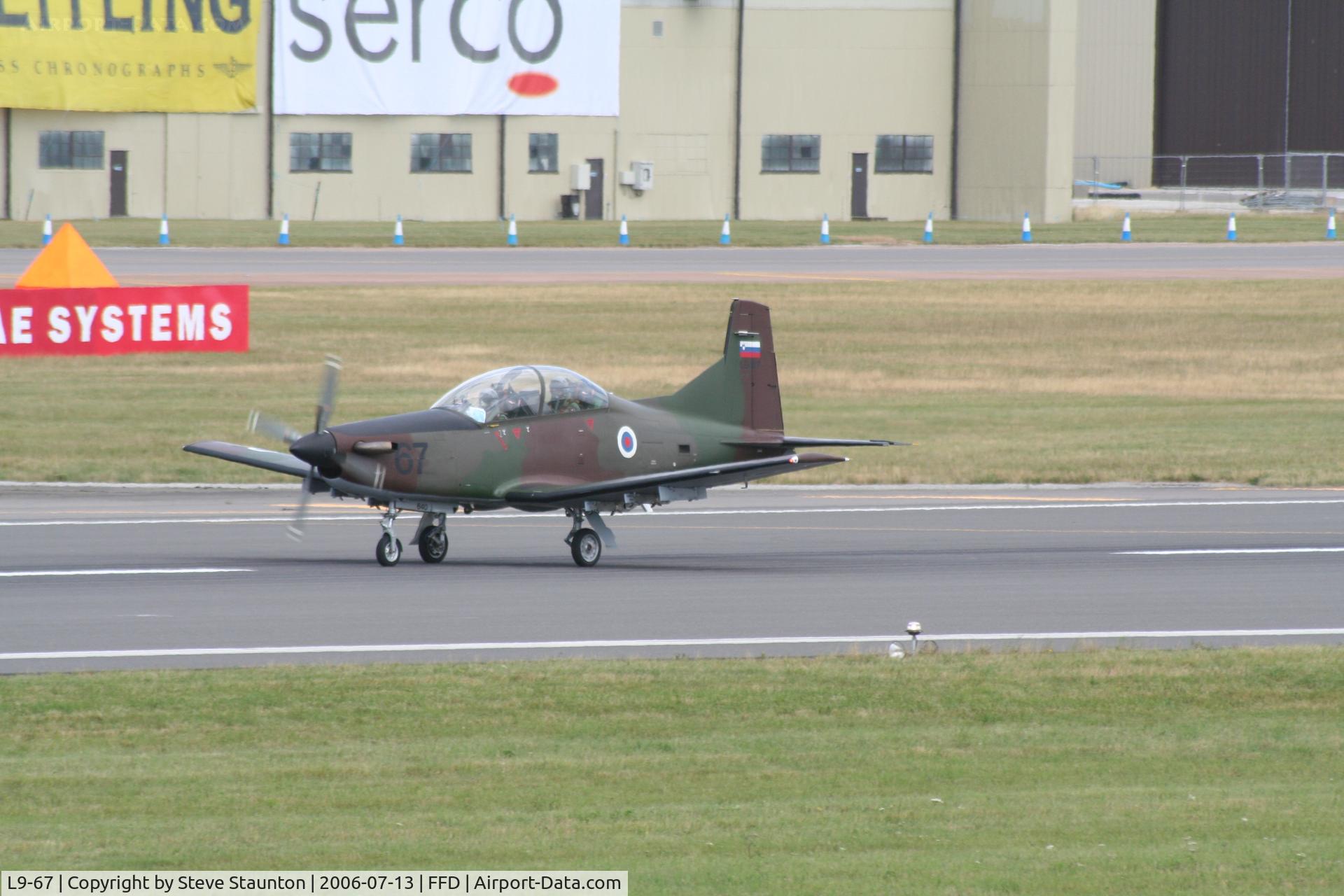 L9-67, Pilatus PC-9M Hudournik C/N 640, Royal International Air Tattoo 2006