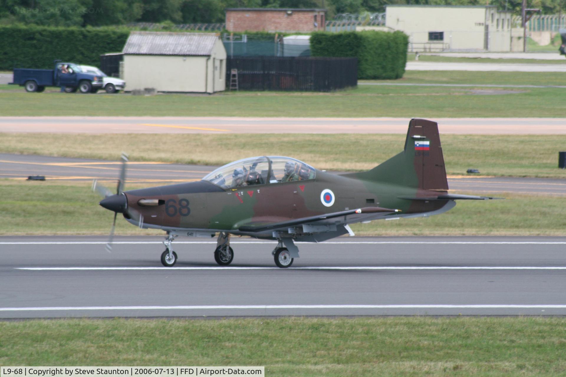 L9-68, Pilatus PC-9M Hudournik C/N 641, Royal International Air Tattoo 2006