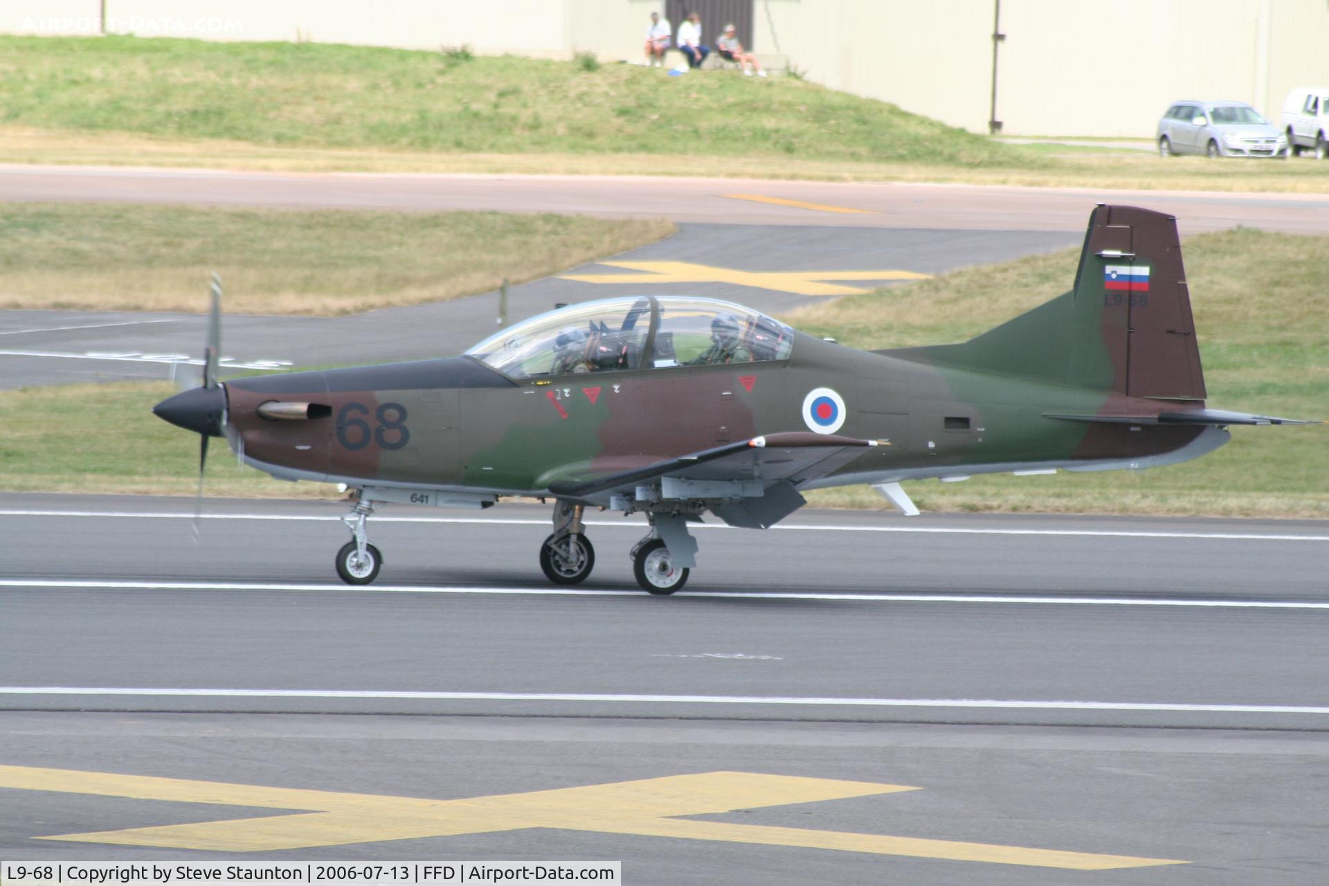 L9-68, Pilatus PC-9M Hudournik C/N 641, Royal International Air Tattoo 2006