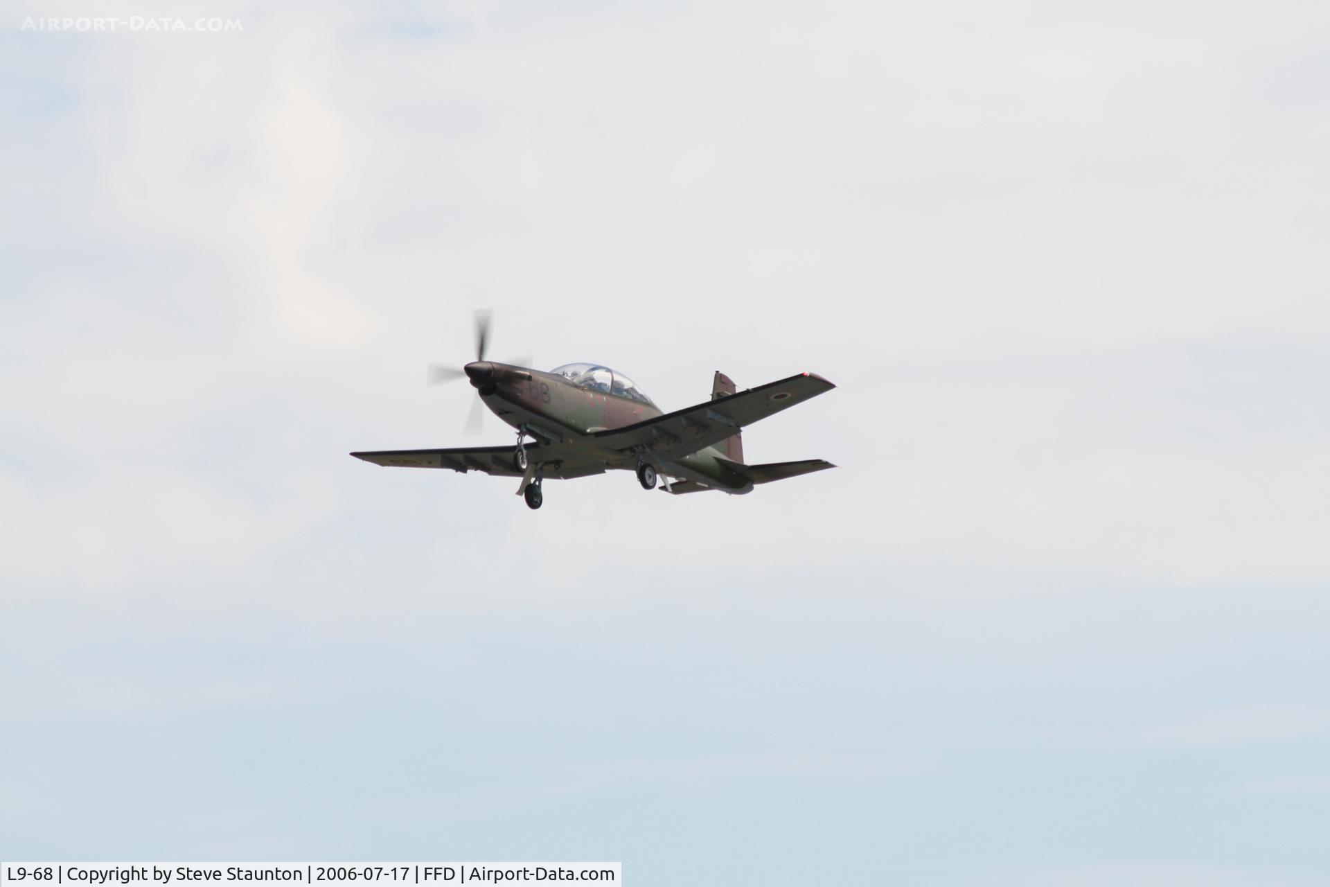 L9-68, Pilatus PC-9M Hudournik C/N 641, Royal International Air Tattoo 2006