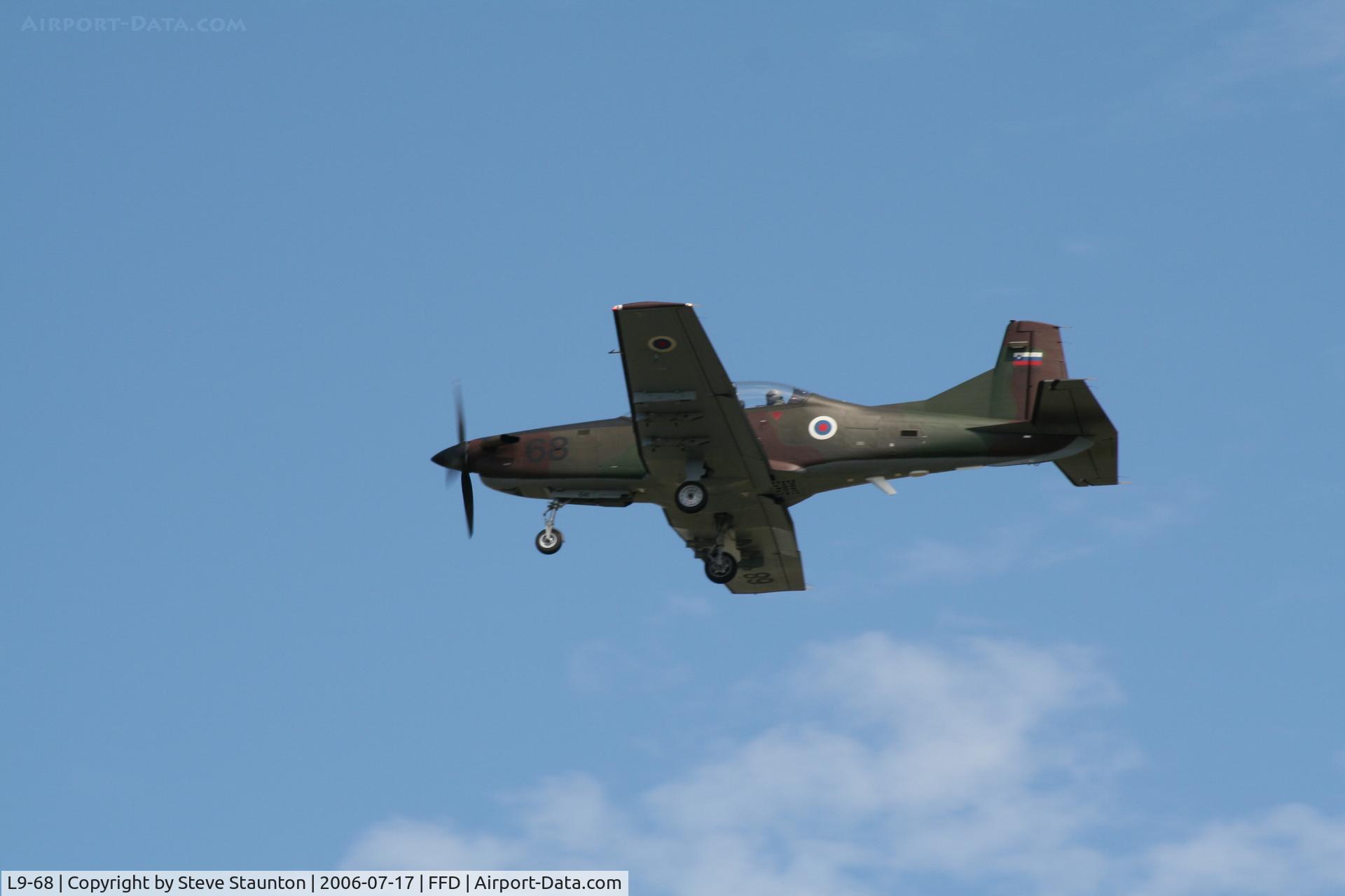 L9-68, Pilatus PC-9M Hudournik C/N 641, Royal International Air Tattoo 2006