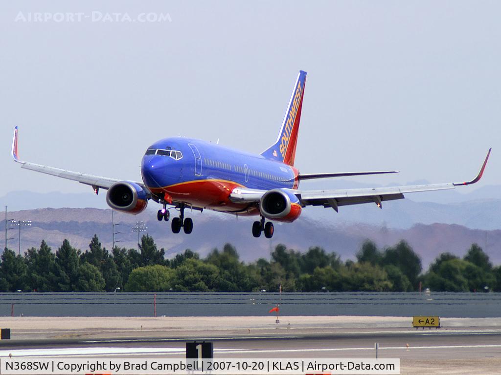 N368SW, 1993 Boeing 737-3H4 C/N 26579, Southwest Airlines / 1993 Boeing 737-3H4