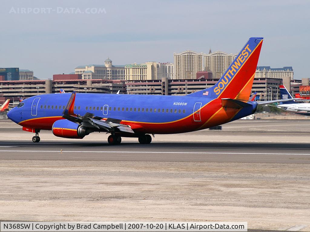 N368SW, 1993 Boeing 737-3H4 C/N 26579, Southwest Airlines / 1993 Boeing 737-3H4