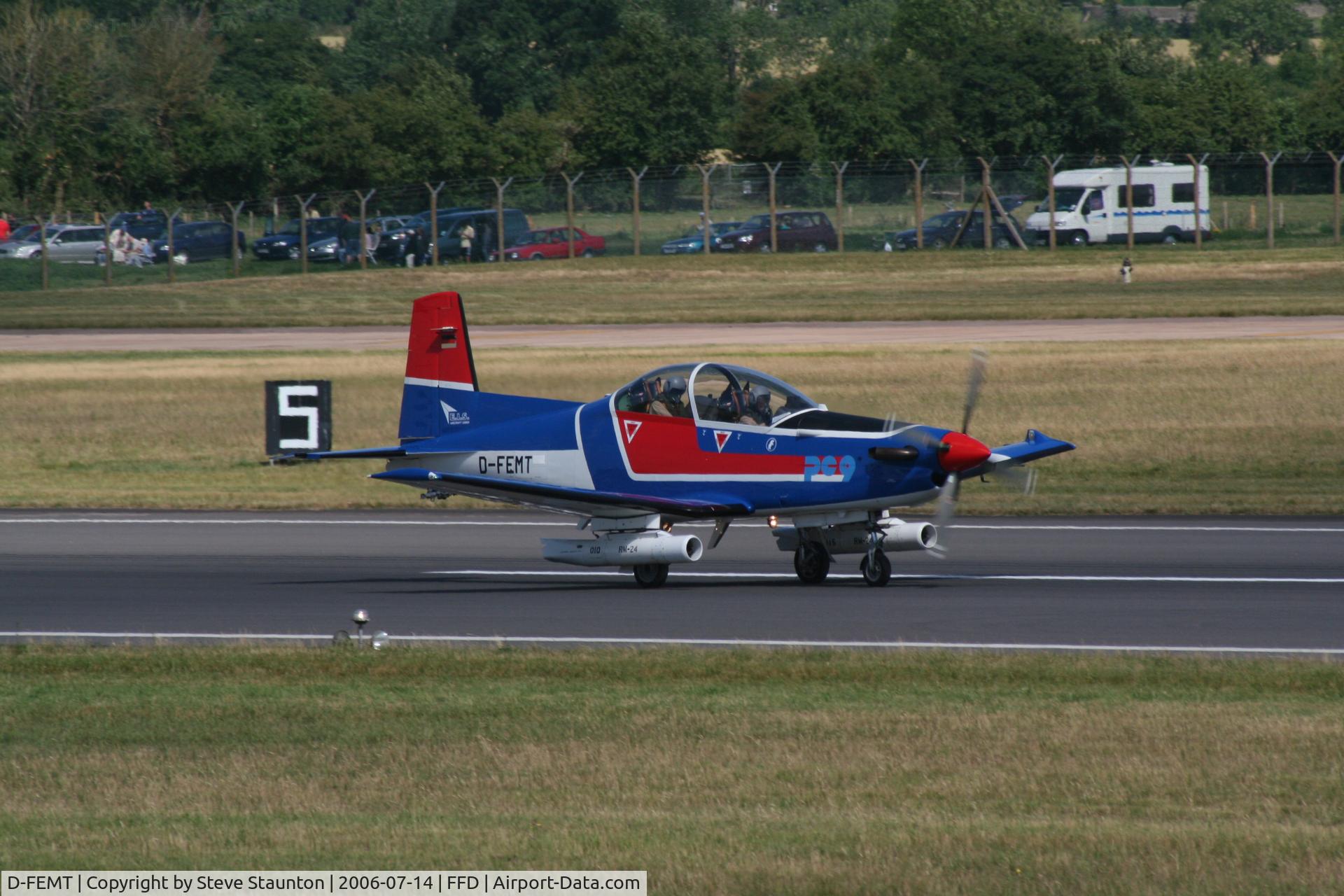 D-FEMT, Pilatus PC-9B C/N 168, Royal International Air Tattoo 2006