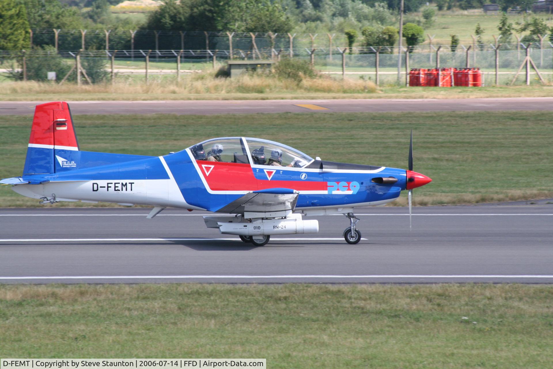 D-FEMT, Pilatus PC-9B C/N 168, Royal International Air Tattoo 2006