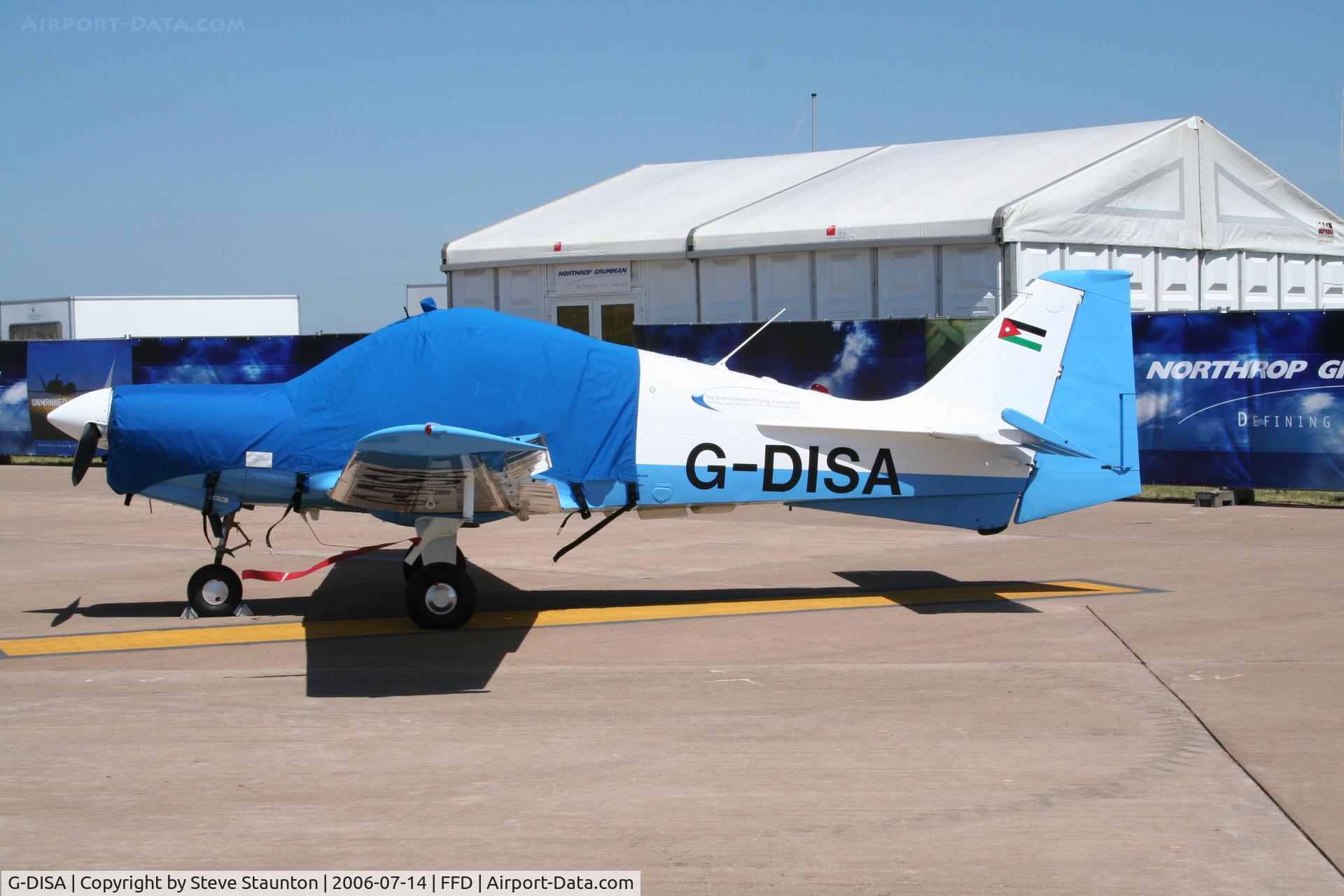 G-DISA, 1983 Scottish Aviation Bulldog Series 120 Model 125 C/N BH120/435, Royal International Air Tattoo 2006