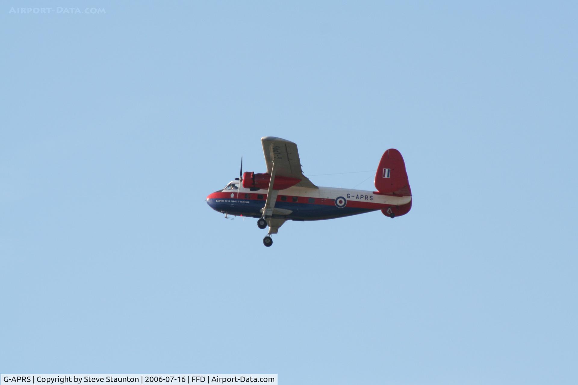 G-APRS, 1959 Scottish Aviation Twin Pioneer CC.2 C/N 561, Royal International Air Tattoo 2006