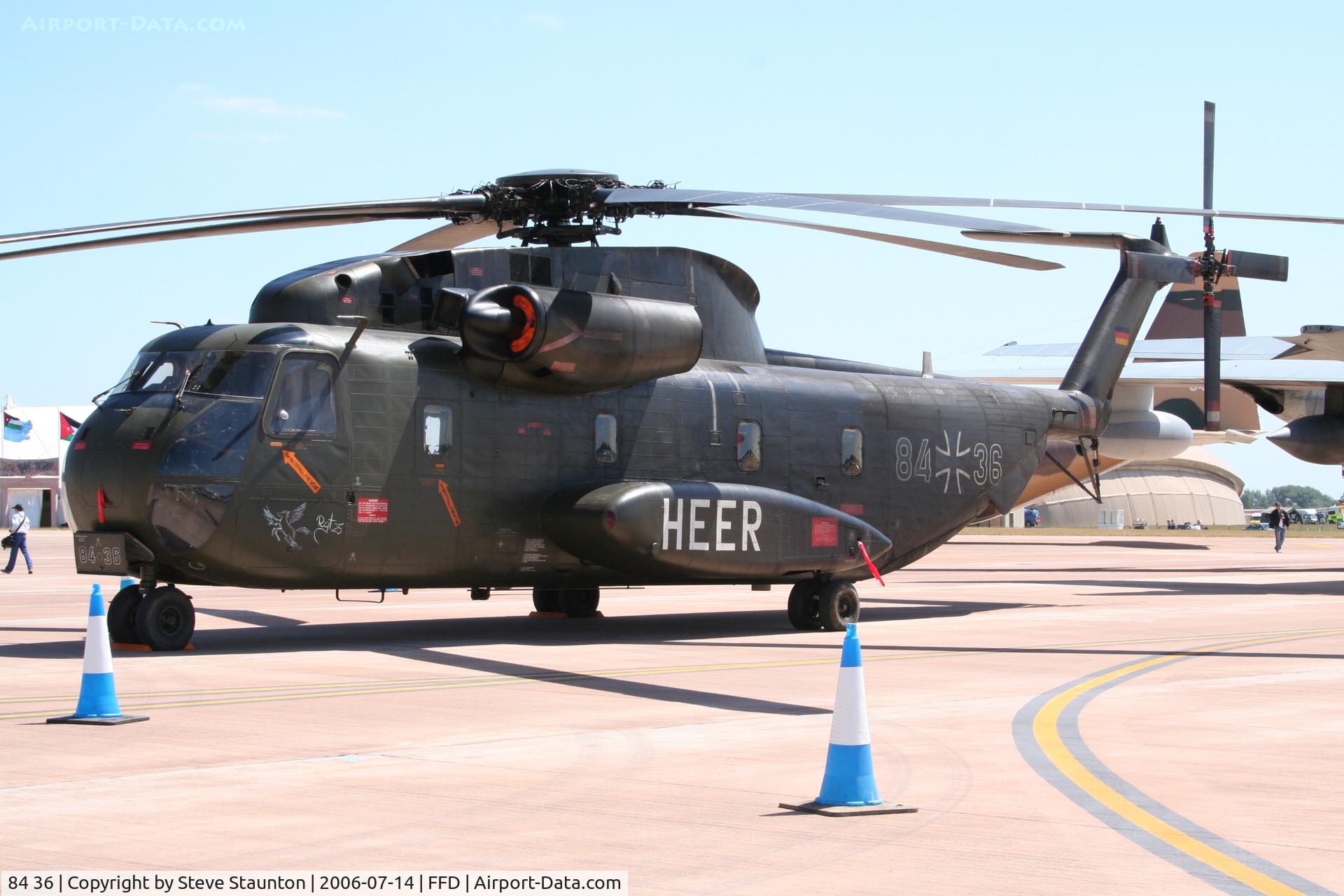 84 36, Sikorsky (VFW-Fokker) CH-53G C/N V65-034, Royal International Air Tattoo 2006