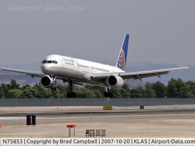 N75853, 2002 Boeing 757-324 C/N 32812, Continental Airlines / 2002 Boeing 757-324