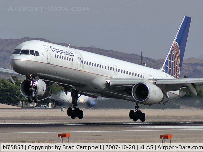 N75853, 2002 Boeing 757-324 C/N 32812, Continental Airlines / 2002 Boeing 757-324