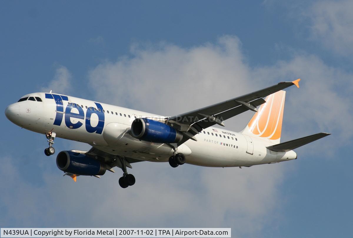 N439UA, 1997 Airbus A320-232 C/N 683, Ted