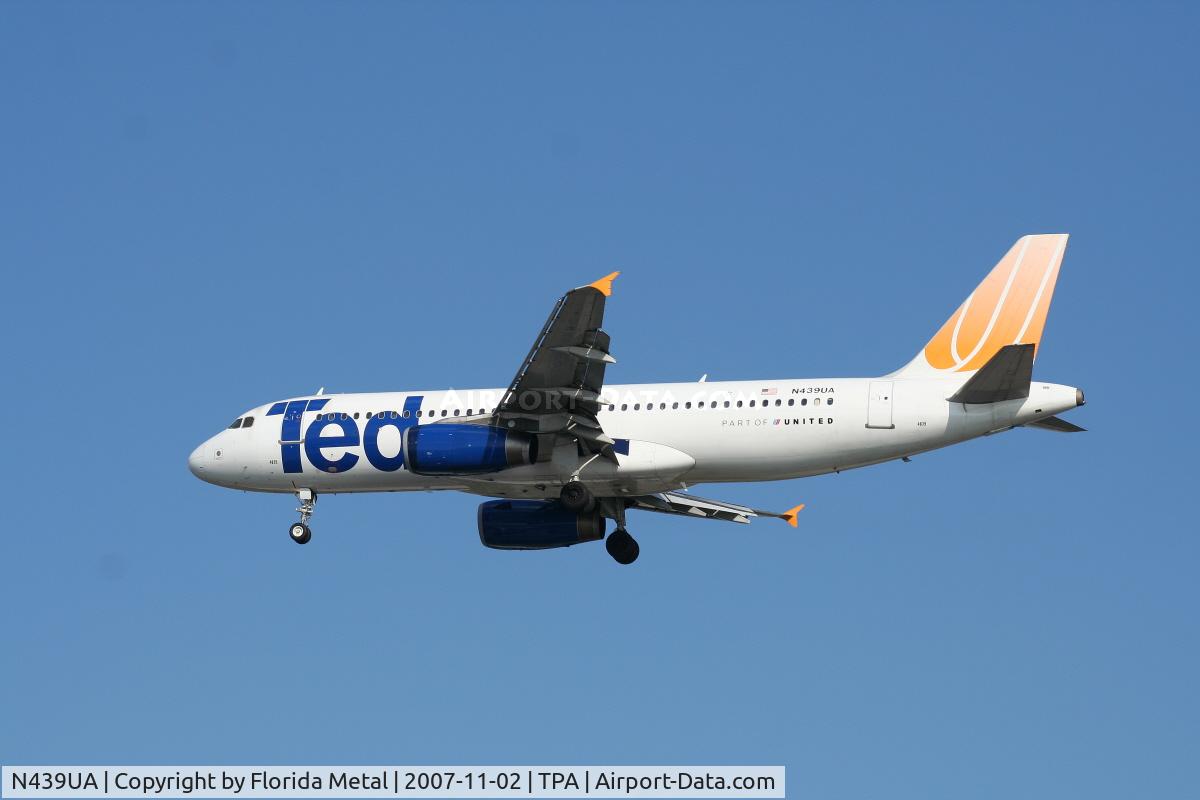 N439UA, 1997 Airbus A320-232 C/N 683, Ted