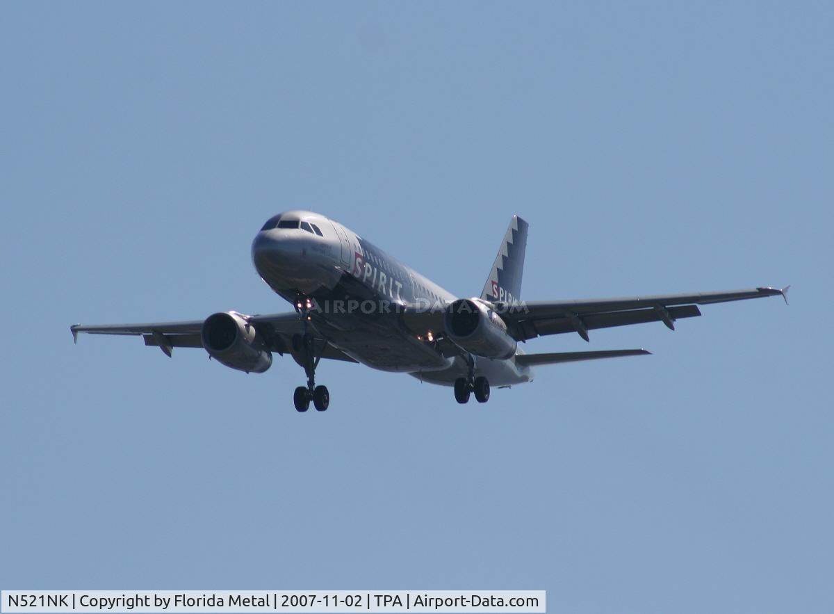 N521NK, 2006 Airbus A319-132 C/N 2797, spirit