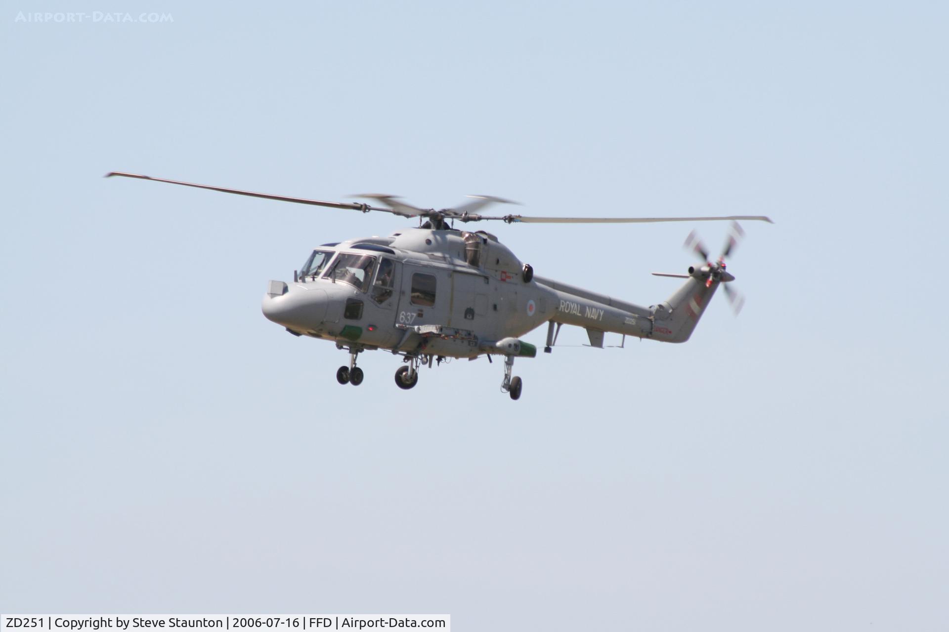 ZD251, Westland Lynx HAS.3S C/N 251, Royal International Air Tattoo 2006