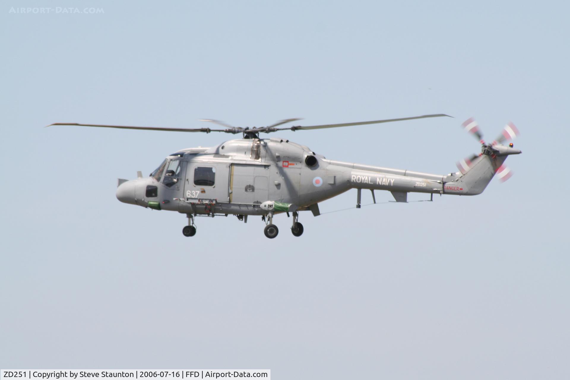 ZD251, Westland Lynx HAS.3S C/N 251, Royal International Air Tattoo 2006