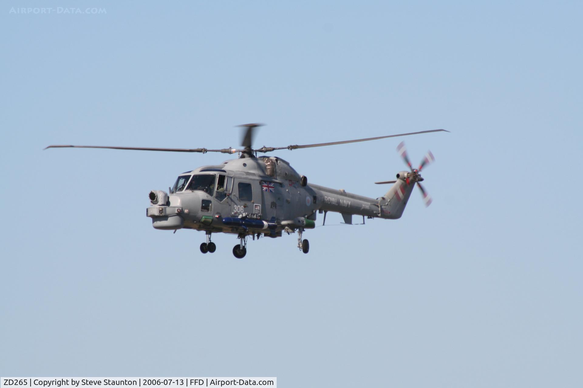 ZD265, 1983 Westland Lynx HMA.8 C/N 303, Royal International Air Tattoo 2006