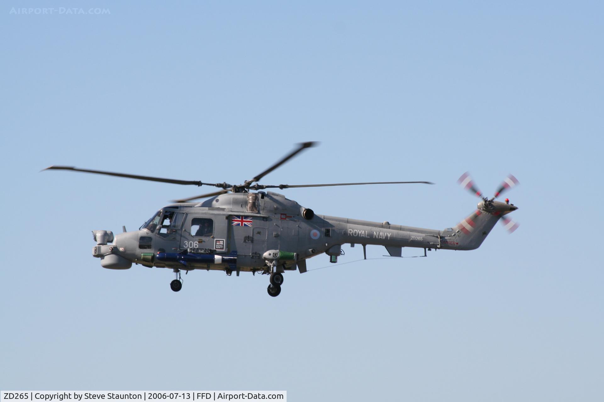 ZD265, 1983 Westland Lynx HMA.8 C/N 303, Royal International Air Tattoo 2006