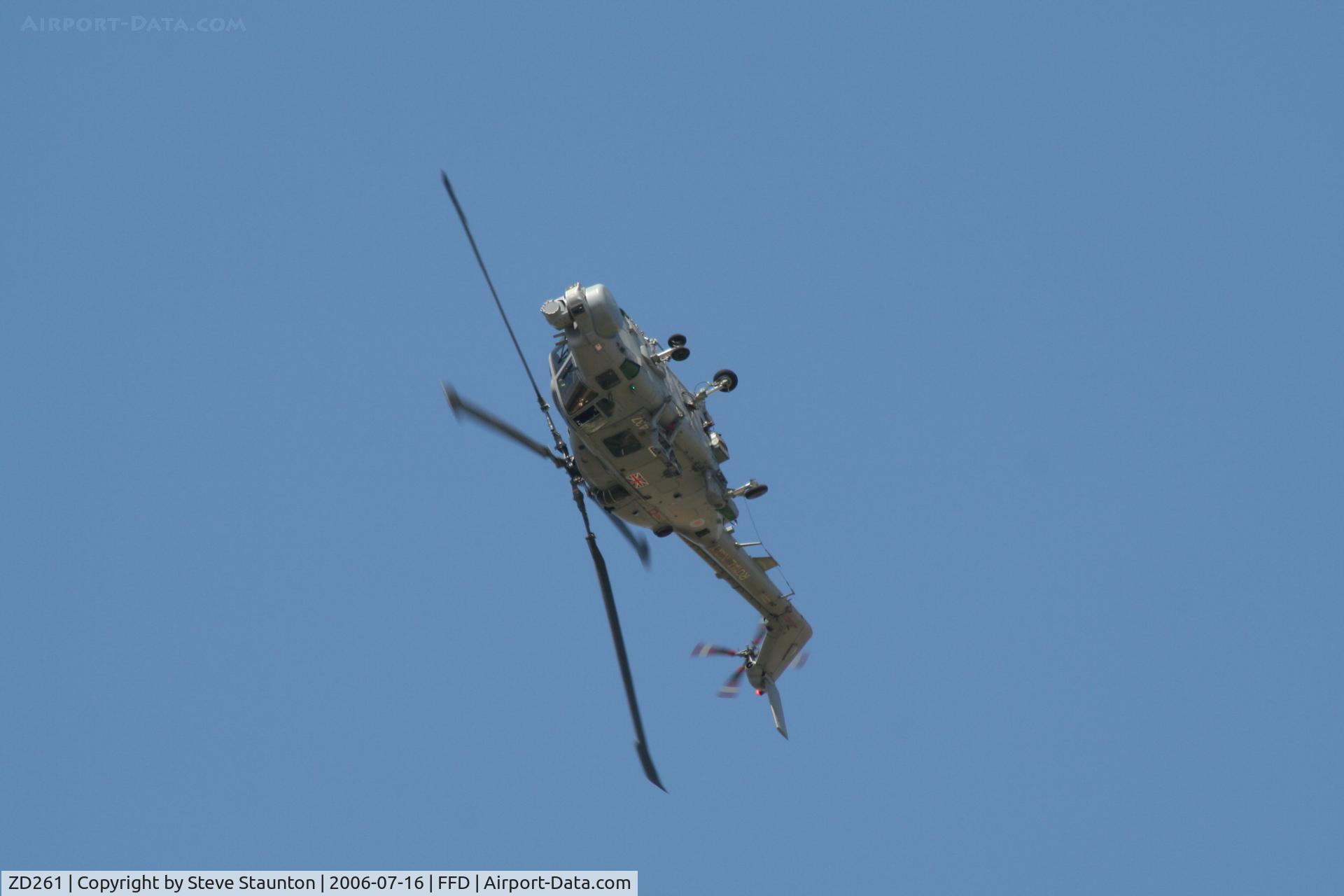 ZD261, 1983 Westland Lynx HMA.8DSP C/N 295, Royal International Air Tattoo 2006