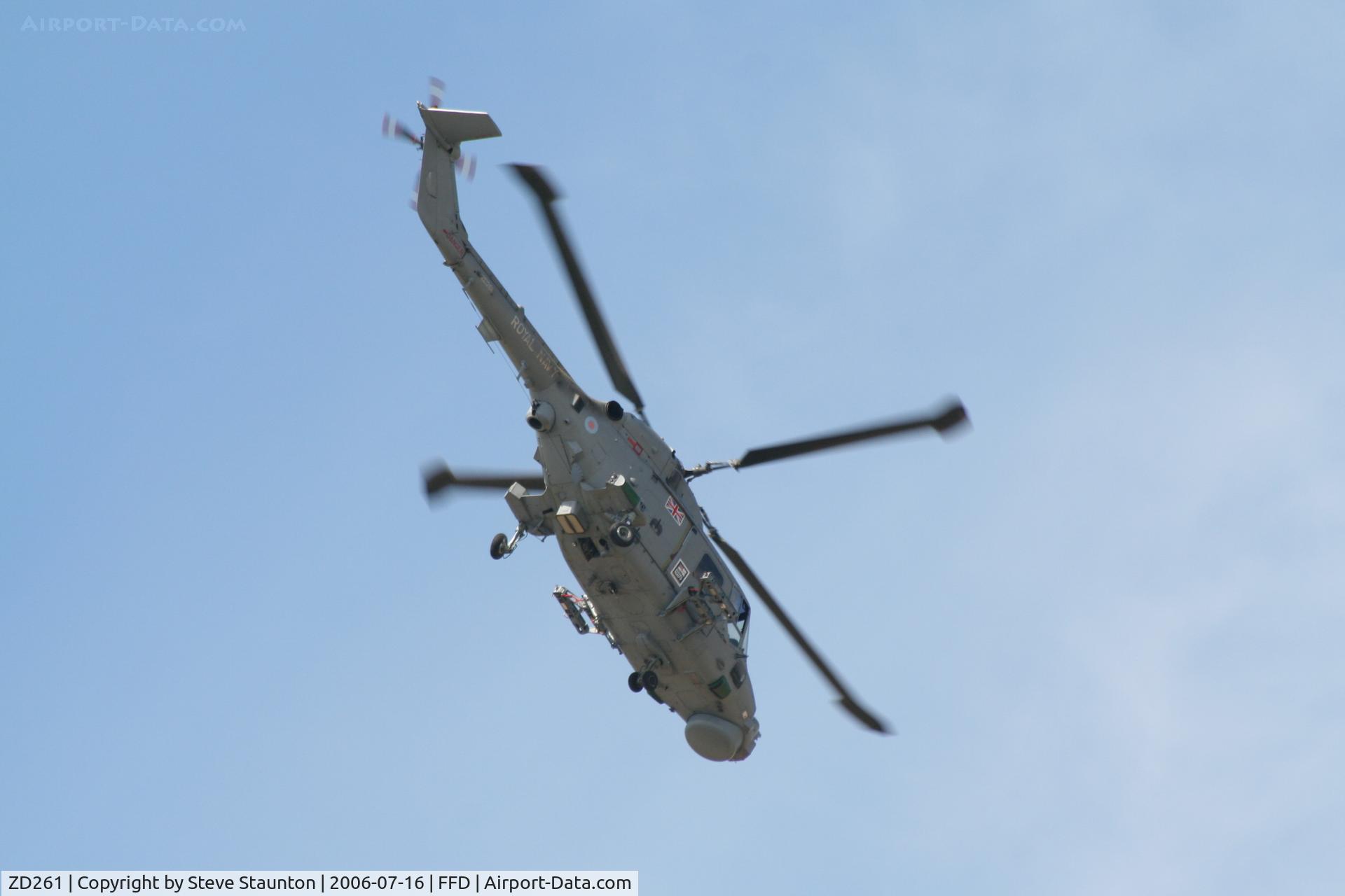 ZD261, 1983 Westland Lynx HMA.8DSP C/N 295, Royal International Air Tattoo 2006