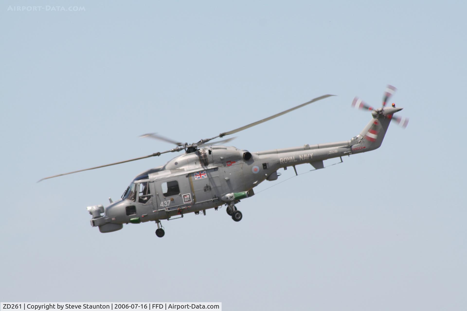 ZD261, 1983 Westland Lynx HMA.8DSP C/N 295, Royal International Air Tattoo 2006