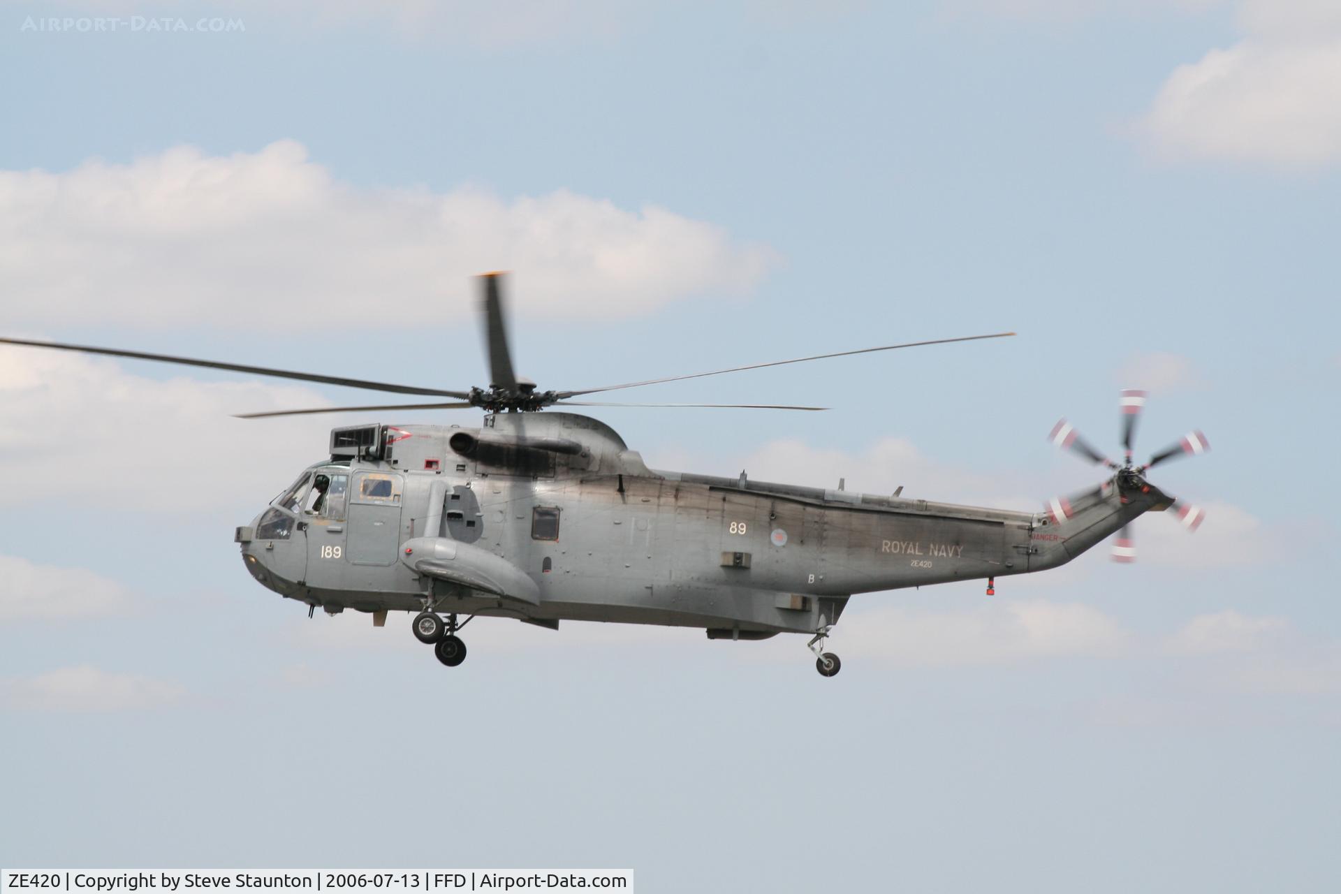 ZE420, 1986 Westland Sea King ASaC.7 C/N WA958, Royal International Air Tattoo 2006
