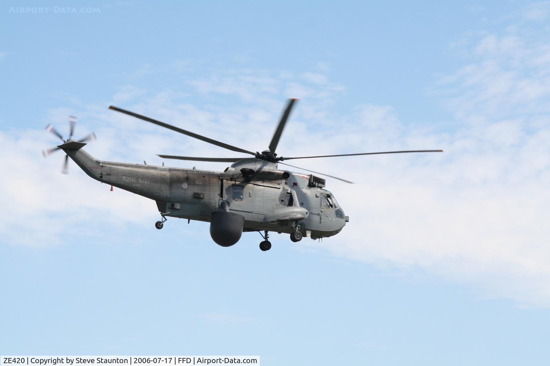 ZE420, 1986 Westland Sea King ASaC.7 C/N WA958, Royal International Air Tattoo 2006