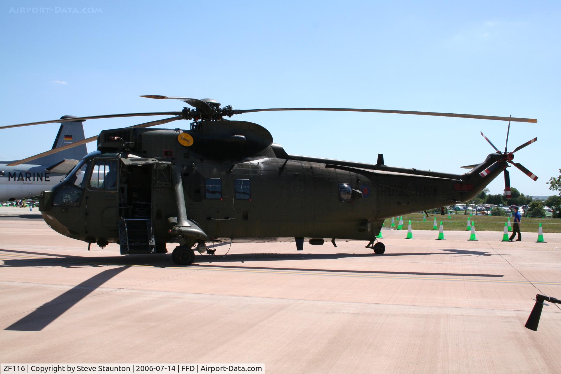 ZF116, 1986 Westland Sea King HC.4 C/N WA962, Royal International Air Tattoo 2006