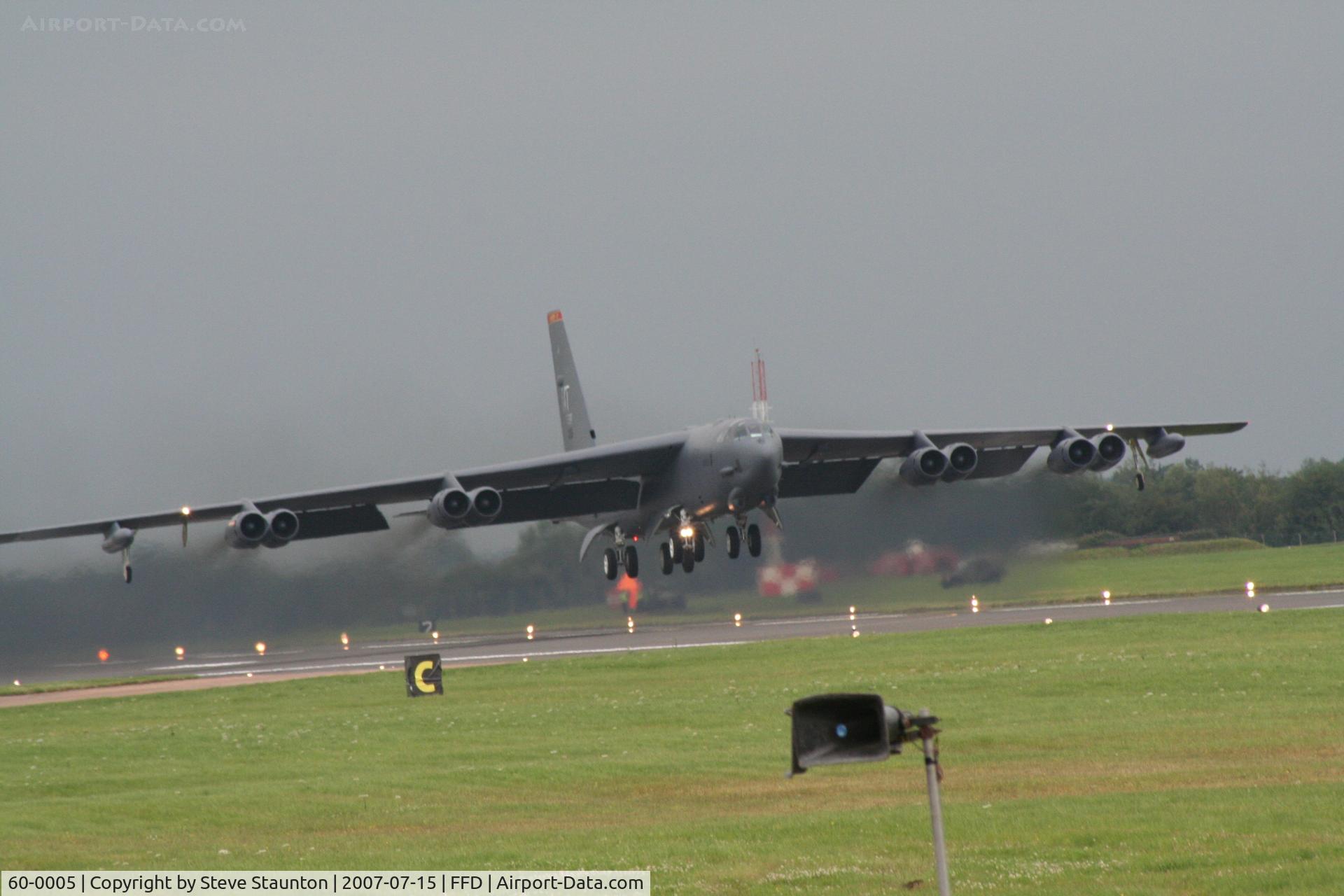 60-0005, 1960 Boeing B-52H Stratofortress C/N 464370, Royal International Air Tattoo 2007