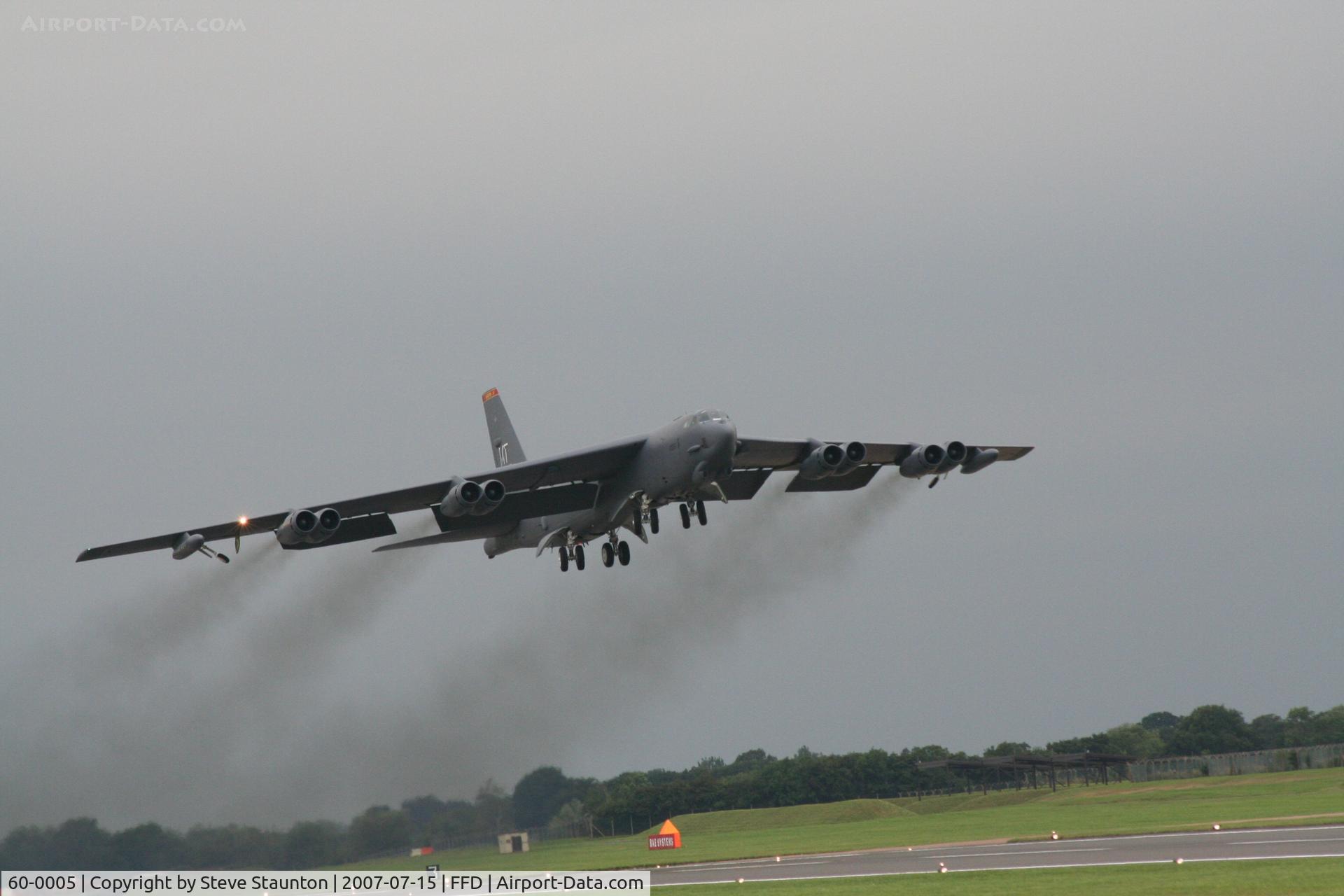 60-0005, 1960 Boeing B-52H Stratofortress C/N 464370, Royal International Air Tattoo 2007