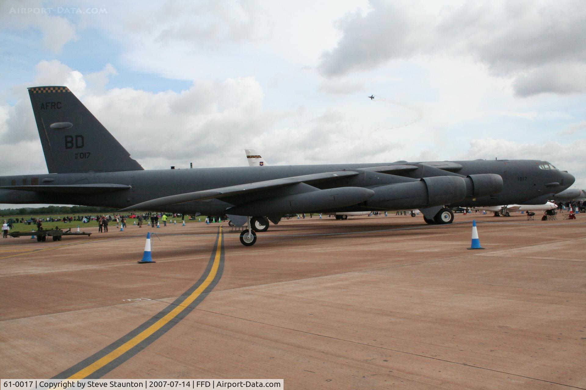 61-0017, 1961 Boeing B-52H Stratofortress C/N 464444, Royal International Air Tattoo 2007