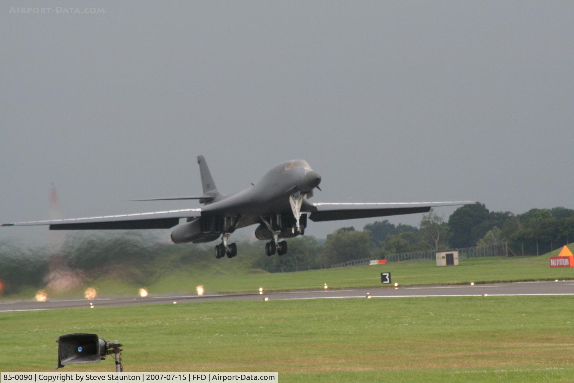 85-0090, 1985 Rockwell B-1B Lancer C/N 50, Royal International Air Tattoo 2007