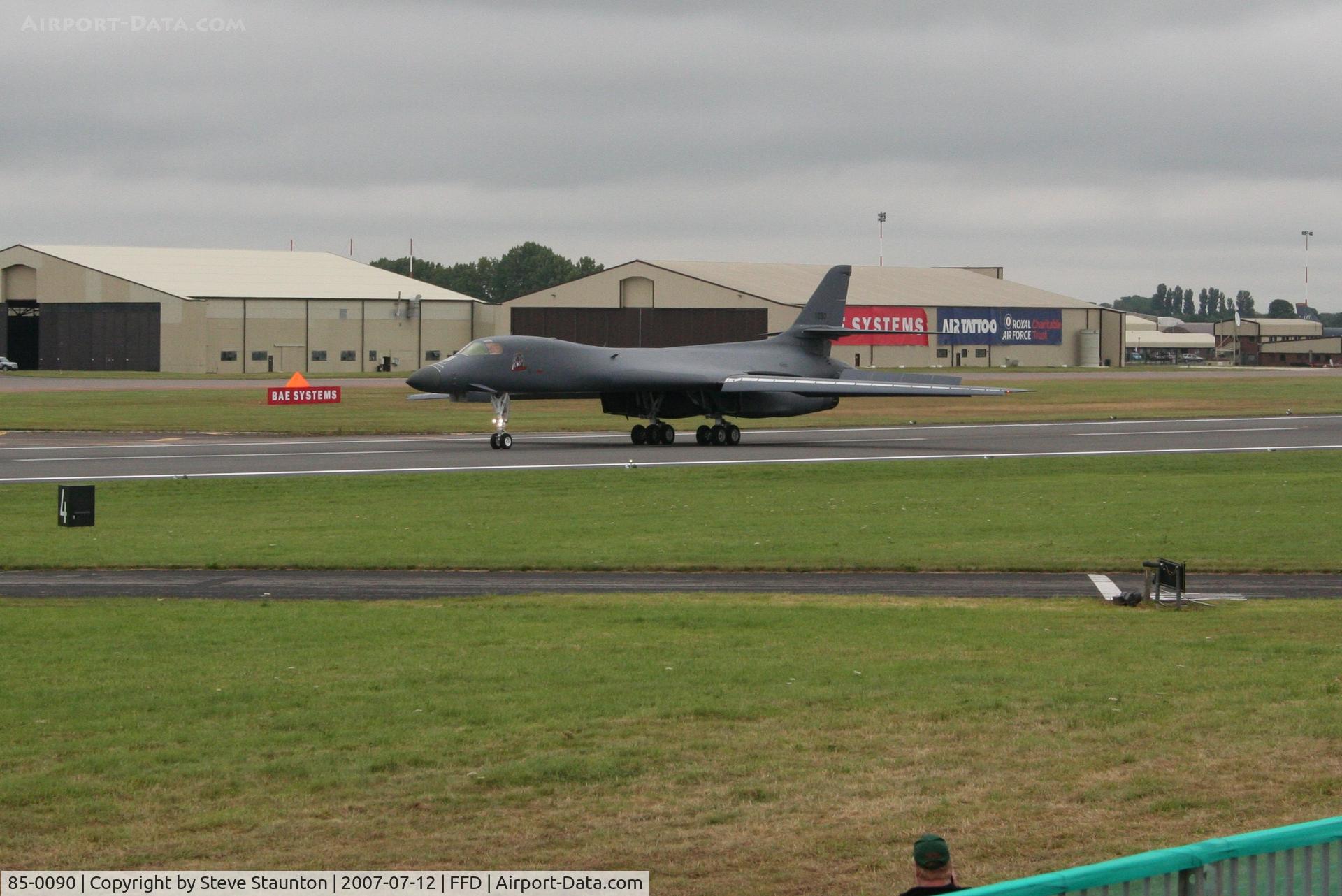 85-0090, 1985 Rockwell B-1B Lancer C/N 50, Royal International Air Tattoo 2007