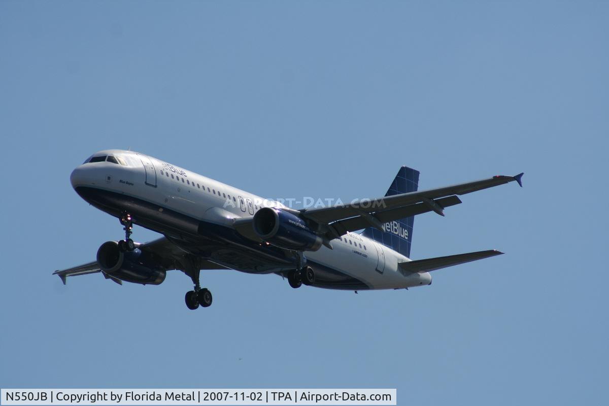 N550JB, 2002 Airbus A320-232 C/N 1891, Jet Blue