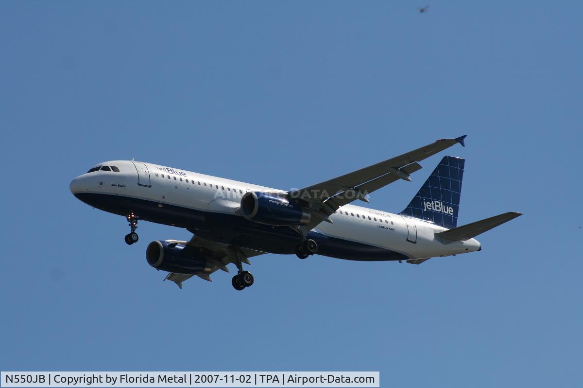 N550JB, 2002 Airbus A320-232 C/N 1891, Jet Blue