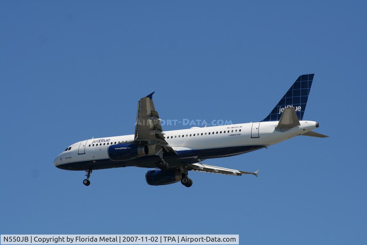 N550JB, 2002 Airbus A320-232 C/N 1891, Jet Blue