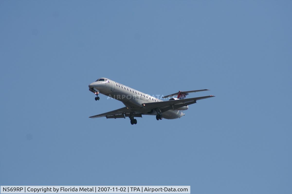N569RP, 2004 Embraer ERJ-145LR (EMB-145LR) C/N 14500816, Delta Connection