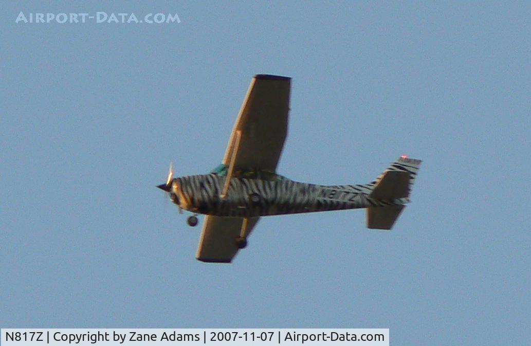N817Z, 1976 Cessna 172M C/N 17266787, Flying over Ft. Worth - :)