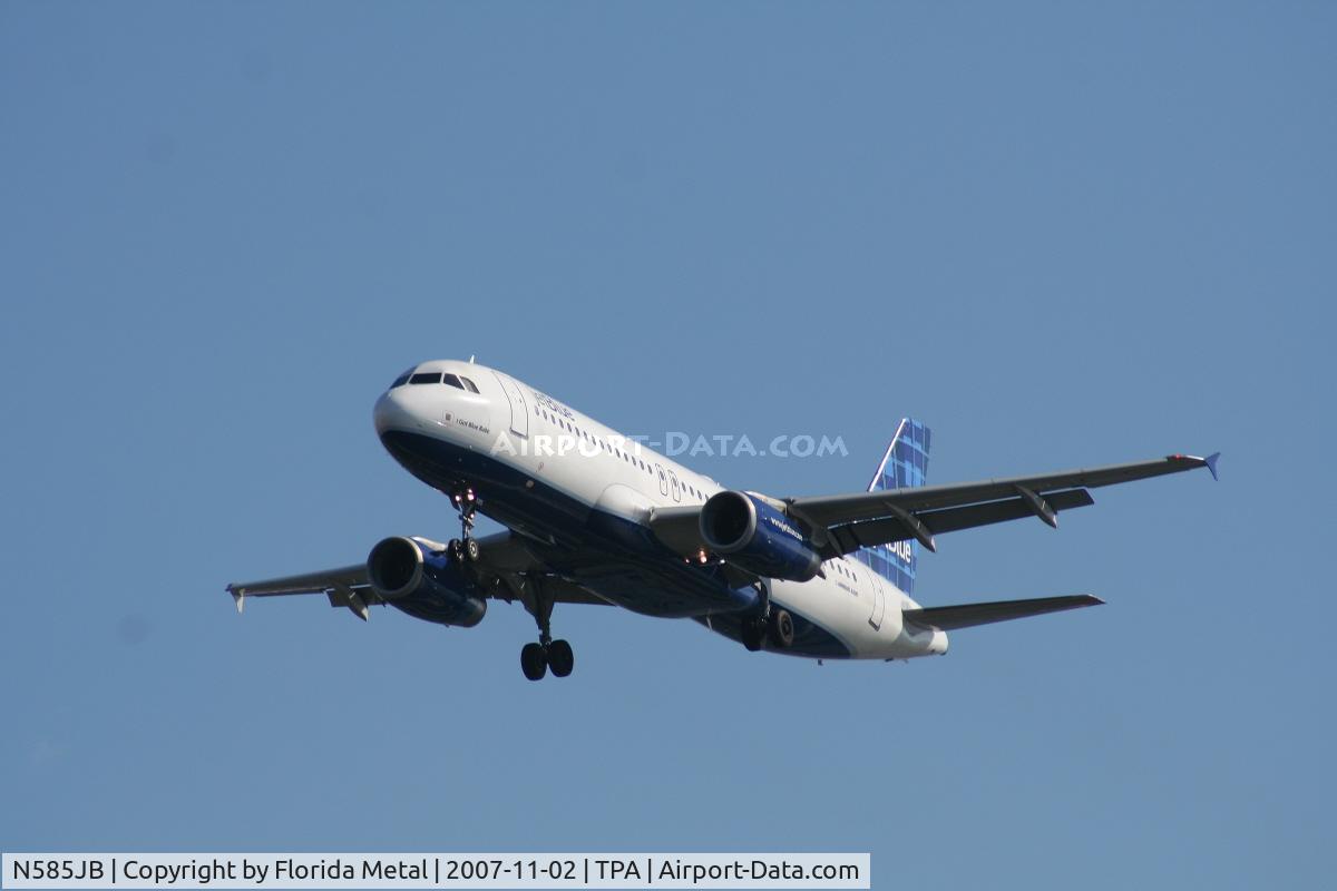 N585JB, 2004 Airbus A320-232 C/N 2159, Jet Blue