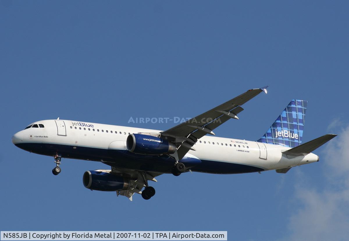N585JB, 2004 Airbus A320-232 C/N 2159, Jet Blue