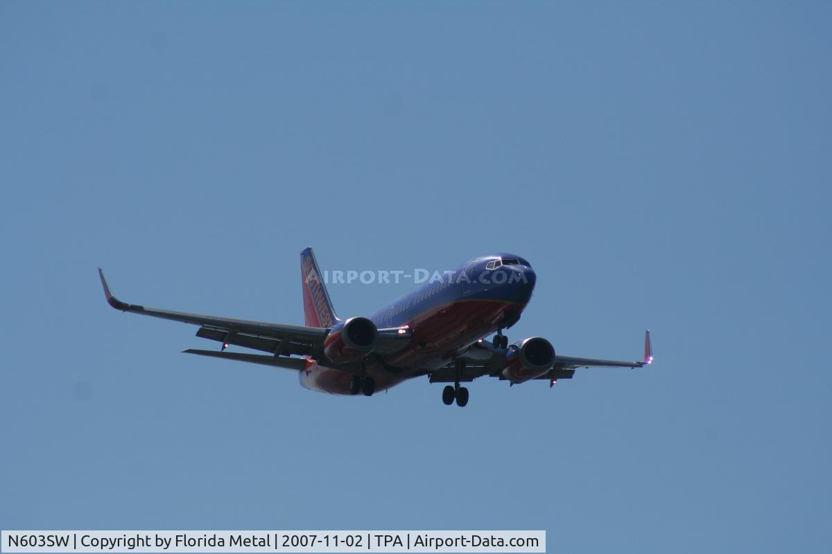 N603SW, 1995 Boeing 737-3H4 C/N 27954, Southwest