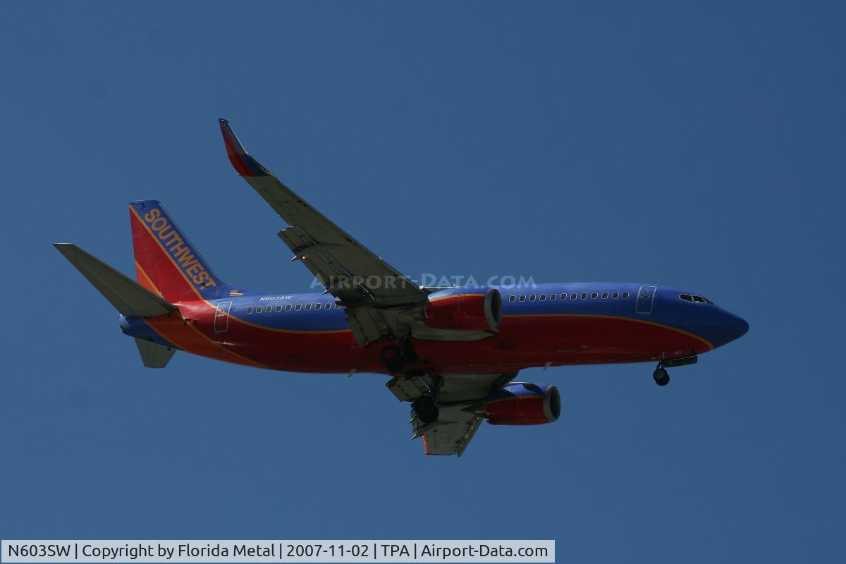 N603SW, 1995 Boeing 737-3H4 C/N 27954, Southwest