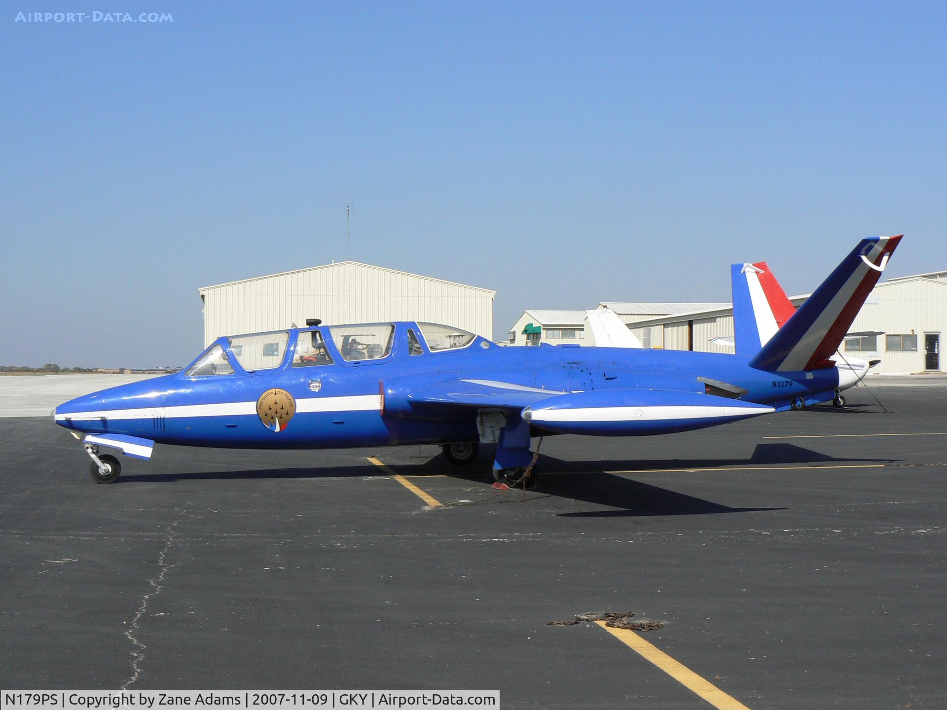 N179PS, 1959 Fouga CM-170 Magister C/N 179, Fouga Magister! At Arlington Municipal