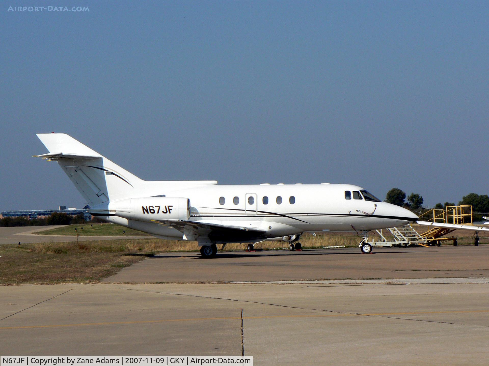 N67JF, 1982 Dassault-Breguet Falcon 50 C/N 073, At Arlington Municipal