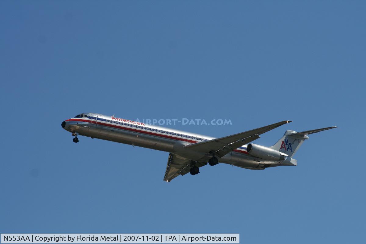 N553AA, 1991 McDonnell Douglas MD-82 (DC-9-82) C/N 53083, American