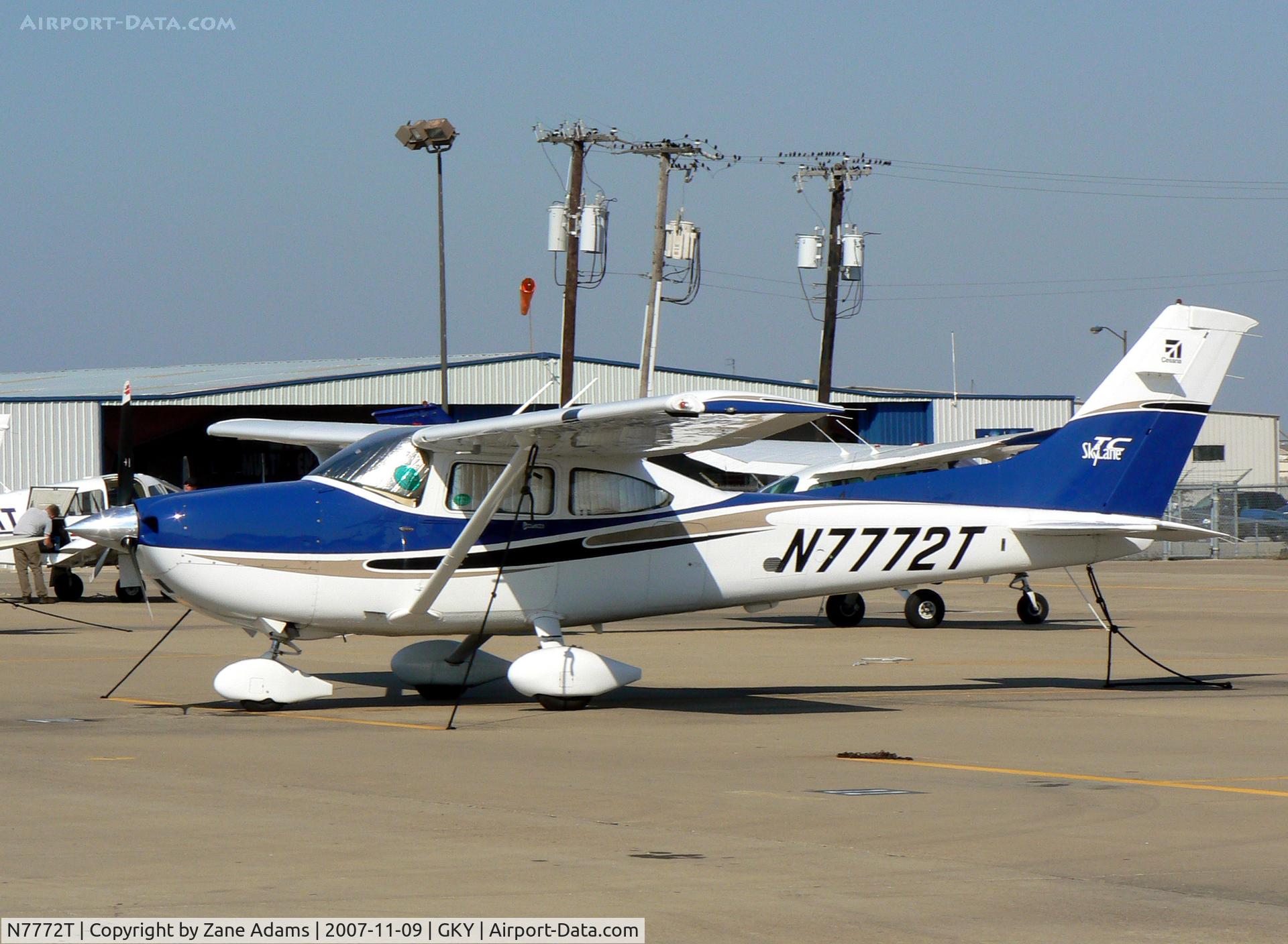 N7772T, 2007 Cessna 182T Skylane C/N 18281909, At Arlington Municipal