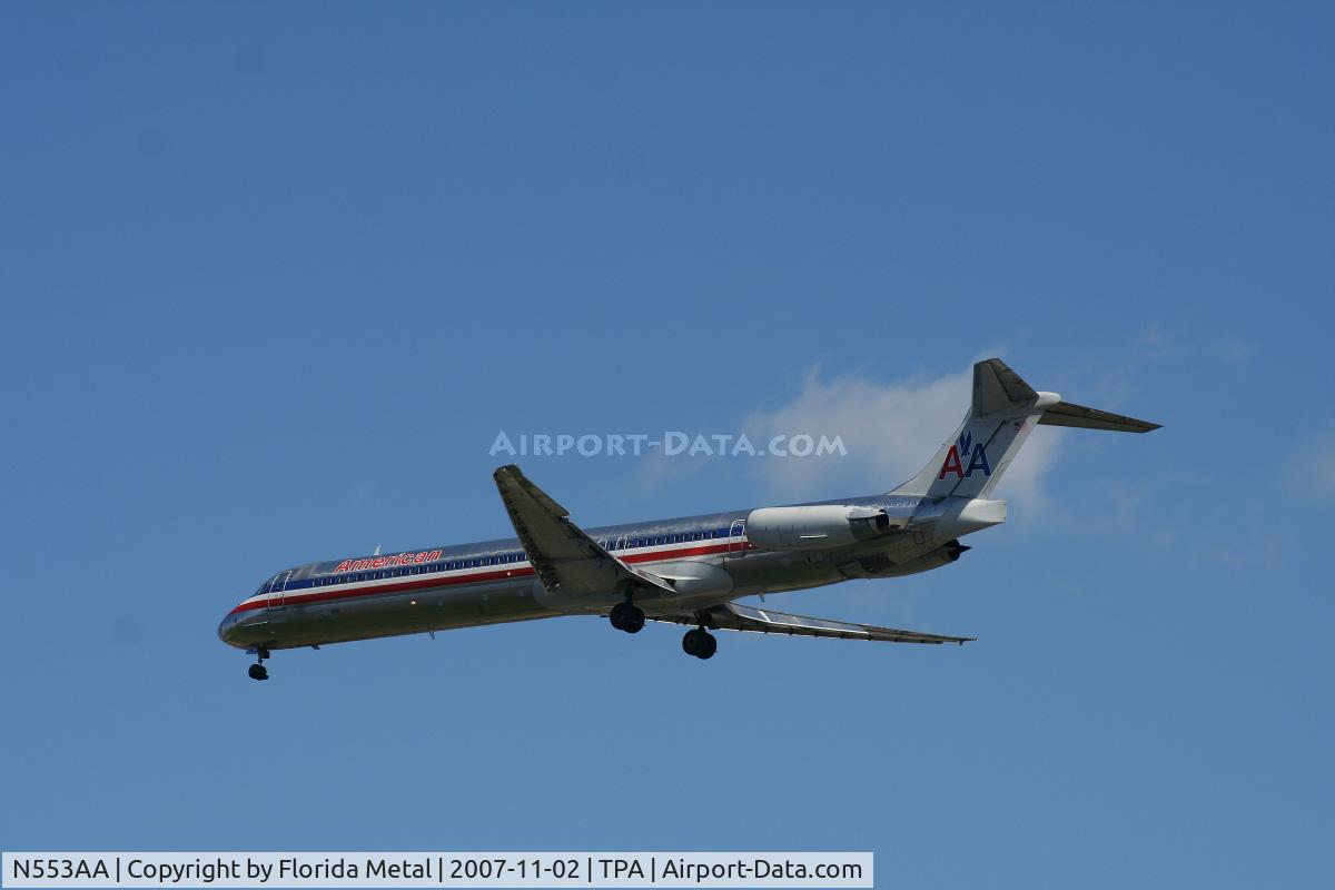 N553AA, 1991 McDonnell Douglas MD-82 (DC-9-82) C/N 53083, American