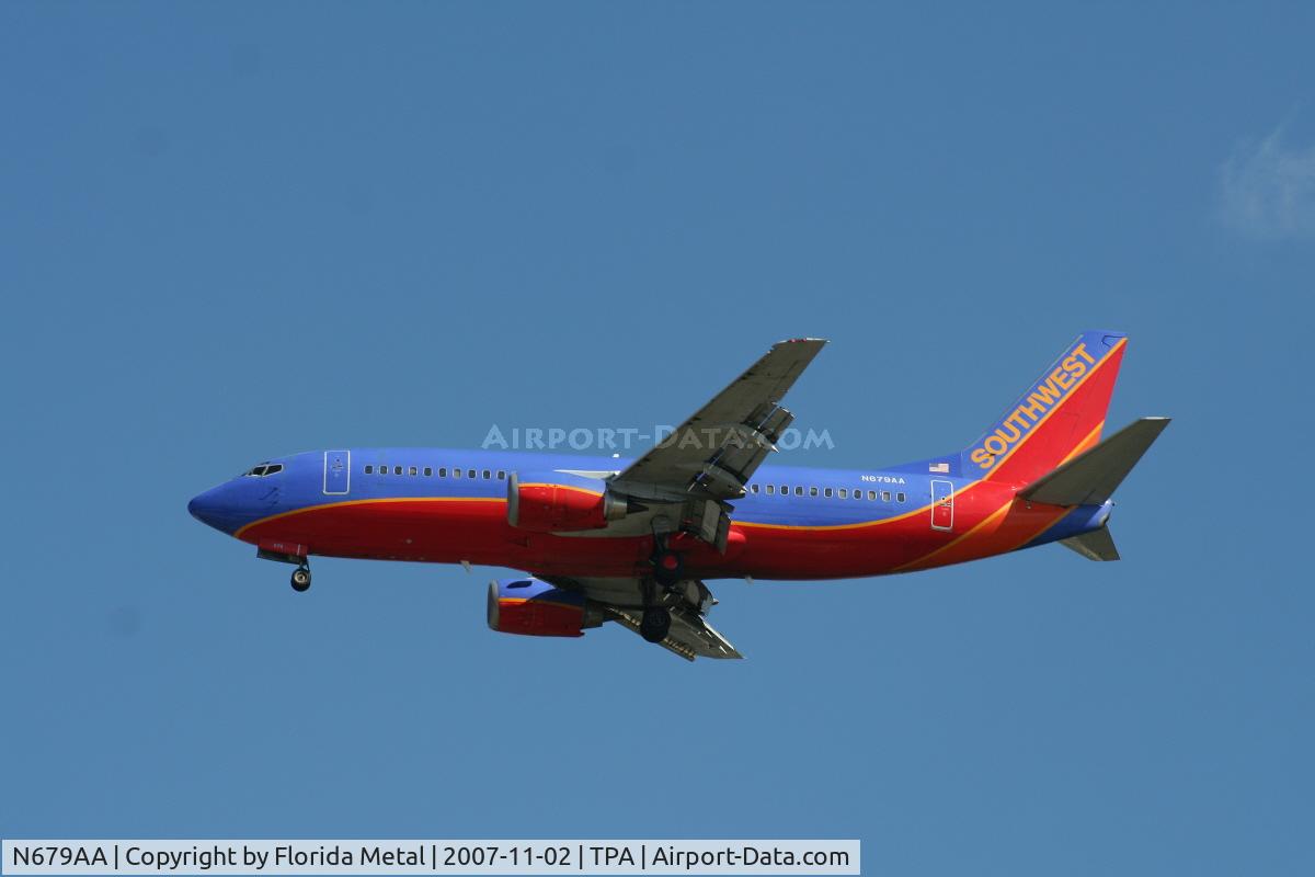 N679AA, 1986 Boeing 737-3A4 C/N 23291, Southwest