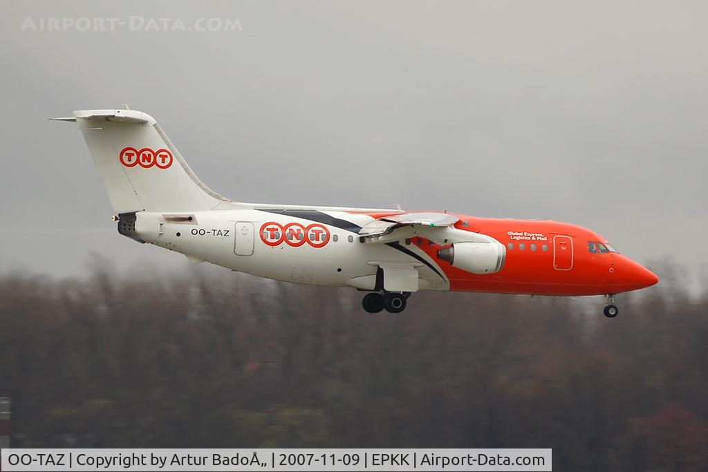 OO-TAZ, 1991 British Aerospace BAe.146-200QC Quick Change C/N E2188, TNT Airways