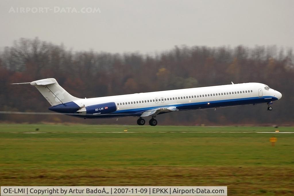 OE-LMI, 1988 McDonnell Douglas MD-83 (DC-9-83) C/N 49823, MAP Executive Flight Service (Blue Line)